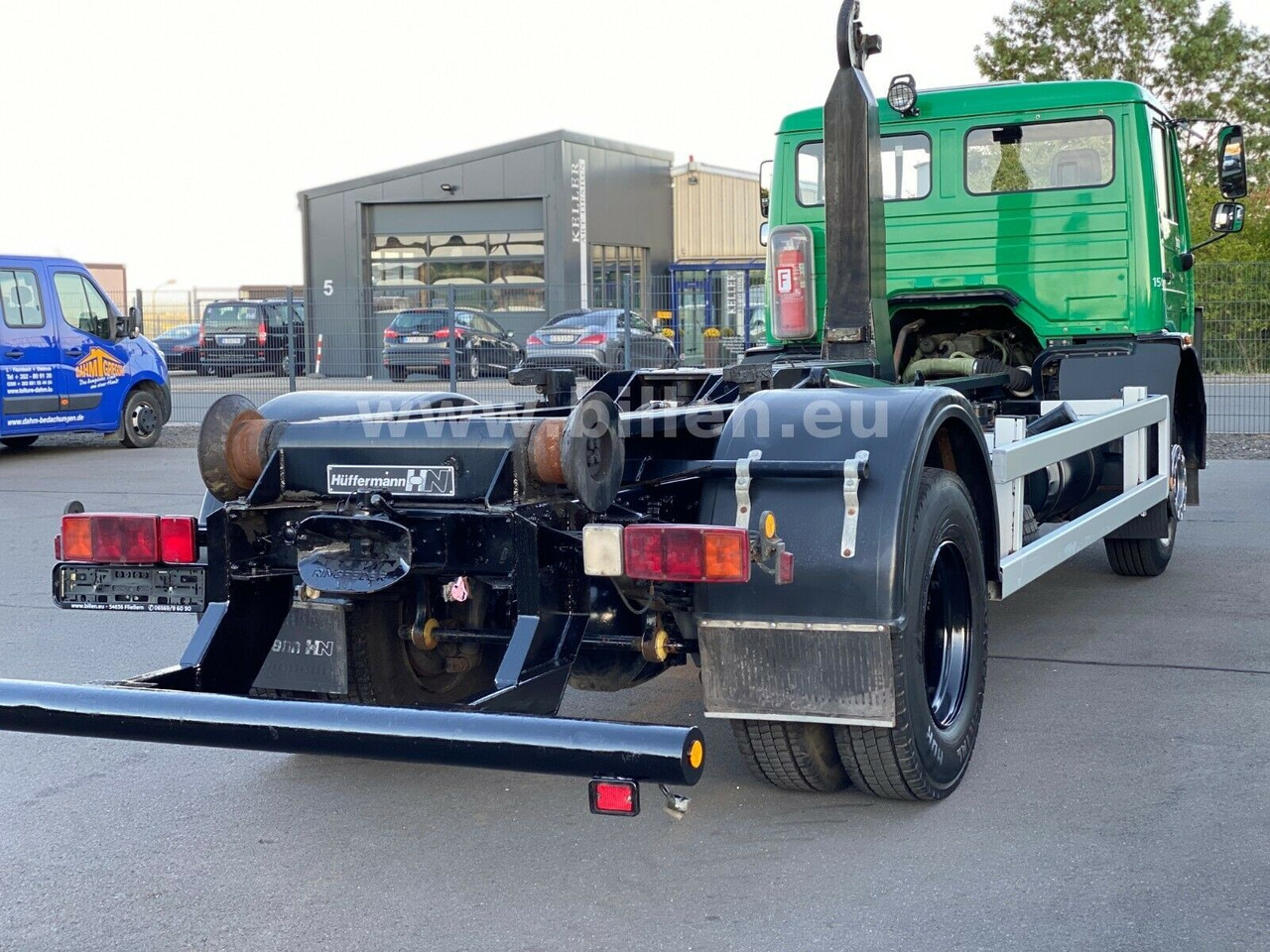 Mercedes-Benz 1417 Abroller Tüv / H- Kennzeichen / Mercedes-Benz 1417 Abroller Tüv / H- Kennzeichen / - Haakarmsysteem vrachtwagen: afbeelding 3 Mercedes-Benz 1417 Abroller Tüv / H- Kennzeichen / Mercedes-Benz 1417 Abroller Tüv / H- Kennzeichen / - Haakarmsysteem vrachtwagen: afbeelding 3