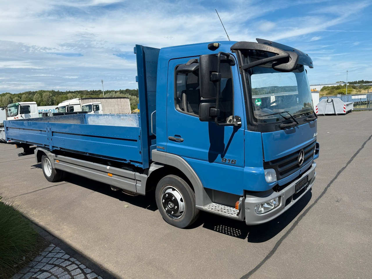 Mercedes-Benz Atego 816 Euro 5 AHK + Druckluftanschlüssen - Vrachtwagen met open laadbak: afbeelding 1 Mercedes-Benz Atego 816 Euro 5 AHK + Druckluftanschlüssen - Vrachtwagen met open laadbak: afbeelding 1