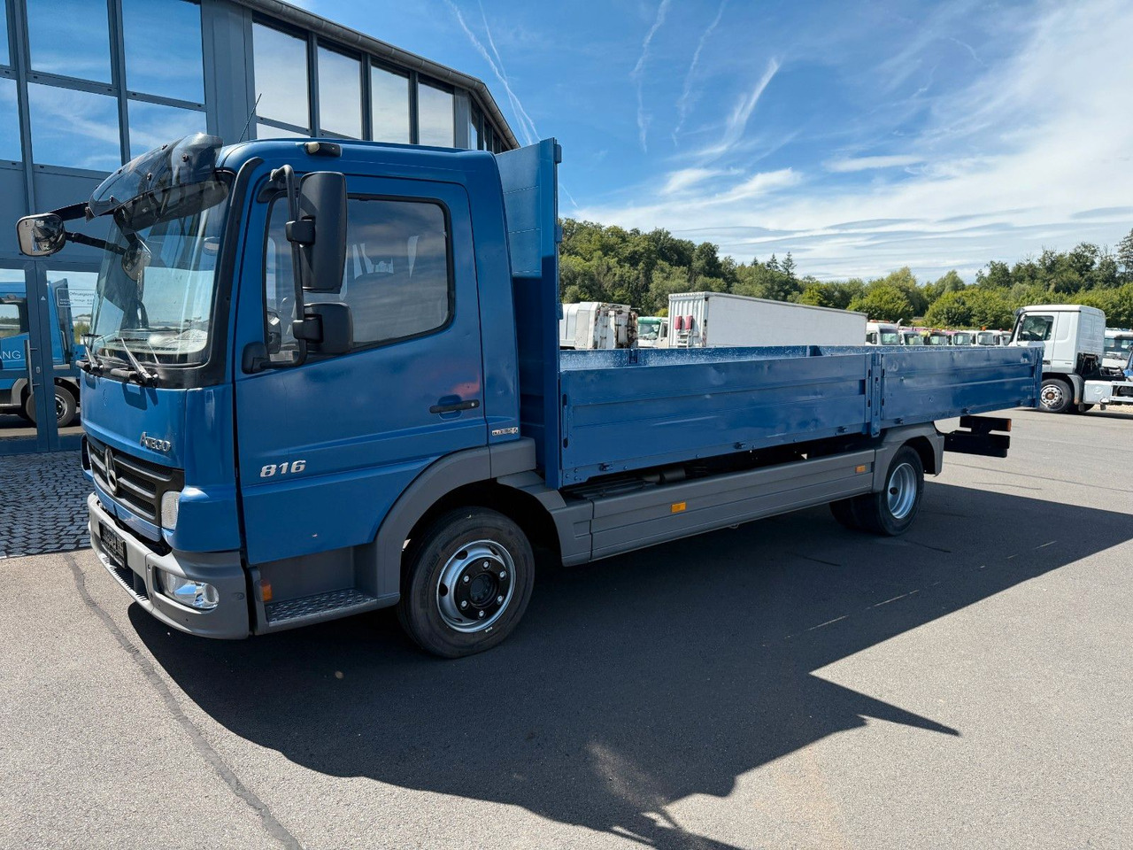 Mercedes-Benz Atego 816 Euro 5 AHK + Druckluftanschlüssen - Vrachtwagen met open laadbak: afbeelding 3 Mercedes-Benz Atego 816 Euro 5 AHK + Druckluftanschlüssen - Vrachtwagen met open laadbak: afbeelding 3