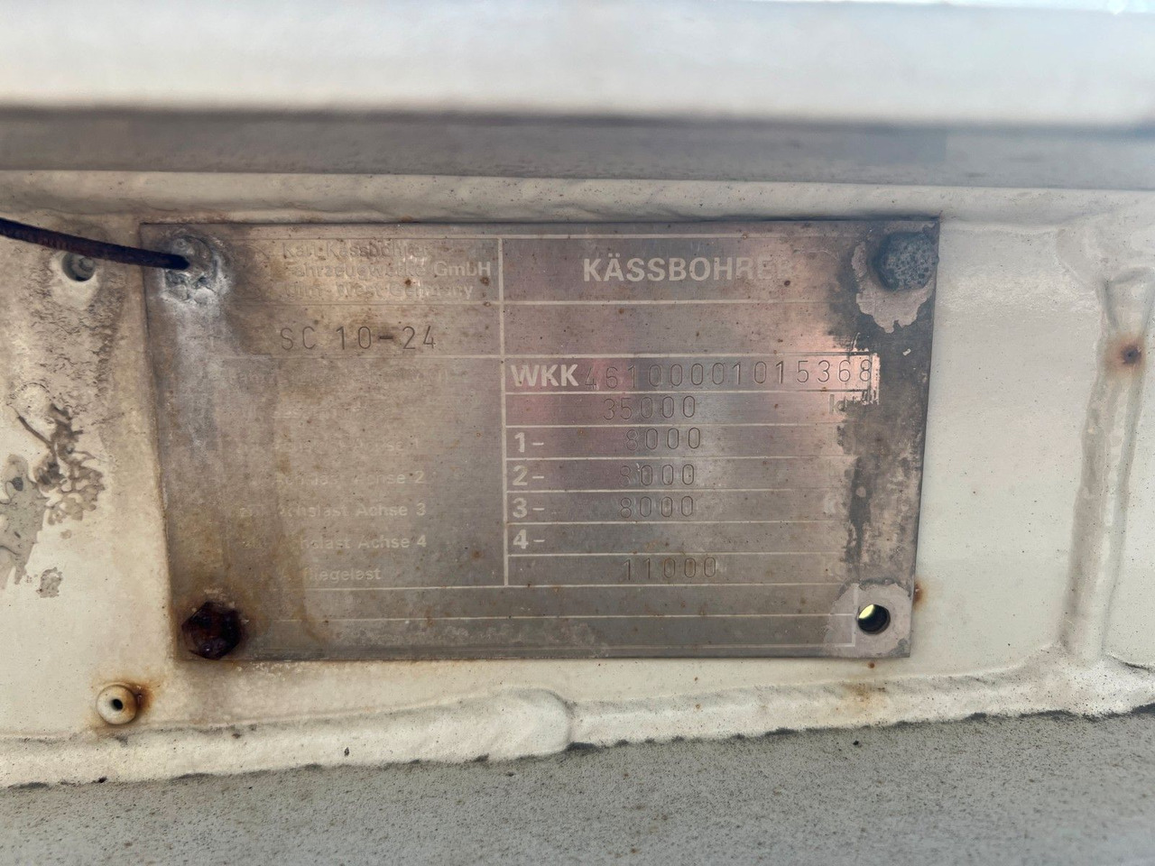 Kässbohrer SC10-24 Chassis Kässbohrer SC10-24 Chassis - Containertransporter/ Wissellaadbak oplegger: afbeelding 3 Kässbohrer SC10-24 Chassis Kässbohrer SC10-24 Chassis - Containertransporter/ Wissellaadbak oplegger: afbeelding 3
