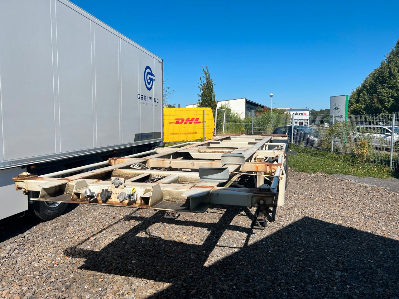 Kässbohrer SC10-24 Chassis Kässbohrer SC10-24 Chassis - Containertransporter/ Wissellaadbak oplegger: afbeelding 5 Kässbohrer SC10-24 Chassis Kässbohrer SC10-24 Chassis - Containertransporter/ Wissellaadbak oplegger: afbeelding 5