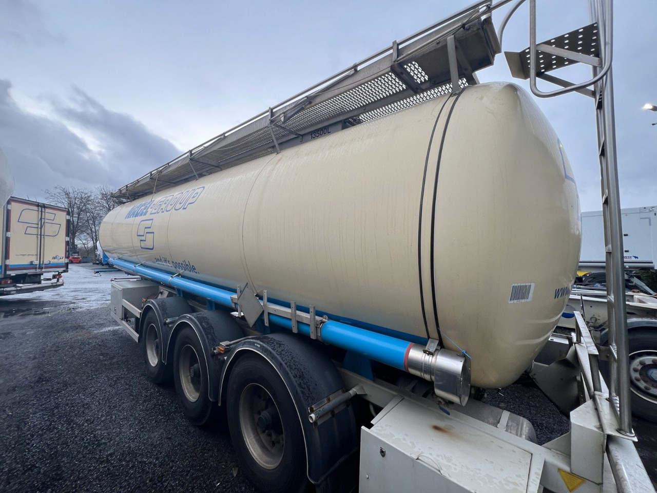 Tankoplegger Lag 32.000 l Lebensmitteltank, 3 Kammern, ADR: afbeelding 6