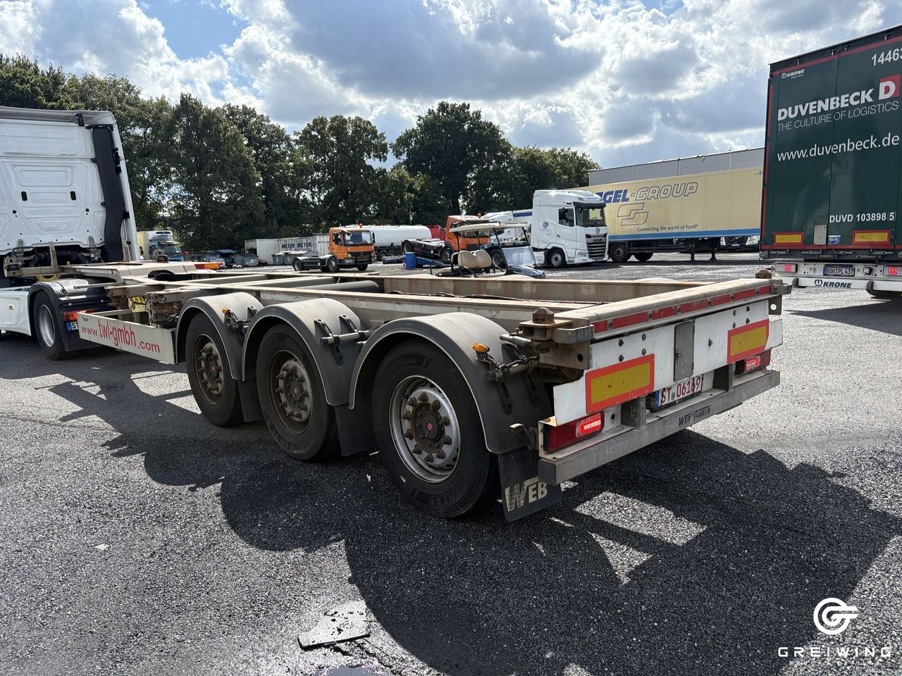 Web-Trailer LPRS 24 20/30/40/45 - Containertransporter/ Wissellaadbak oplegger: afbeelding 4 Web-Trailer LPRS 24 20/30/40/45 - Containertransporter/ Wissellaadbak oplegger: afbeelding 4