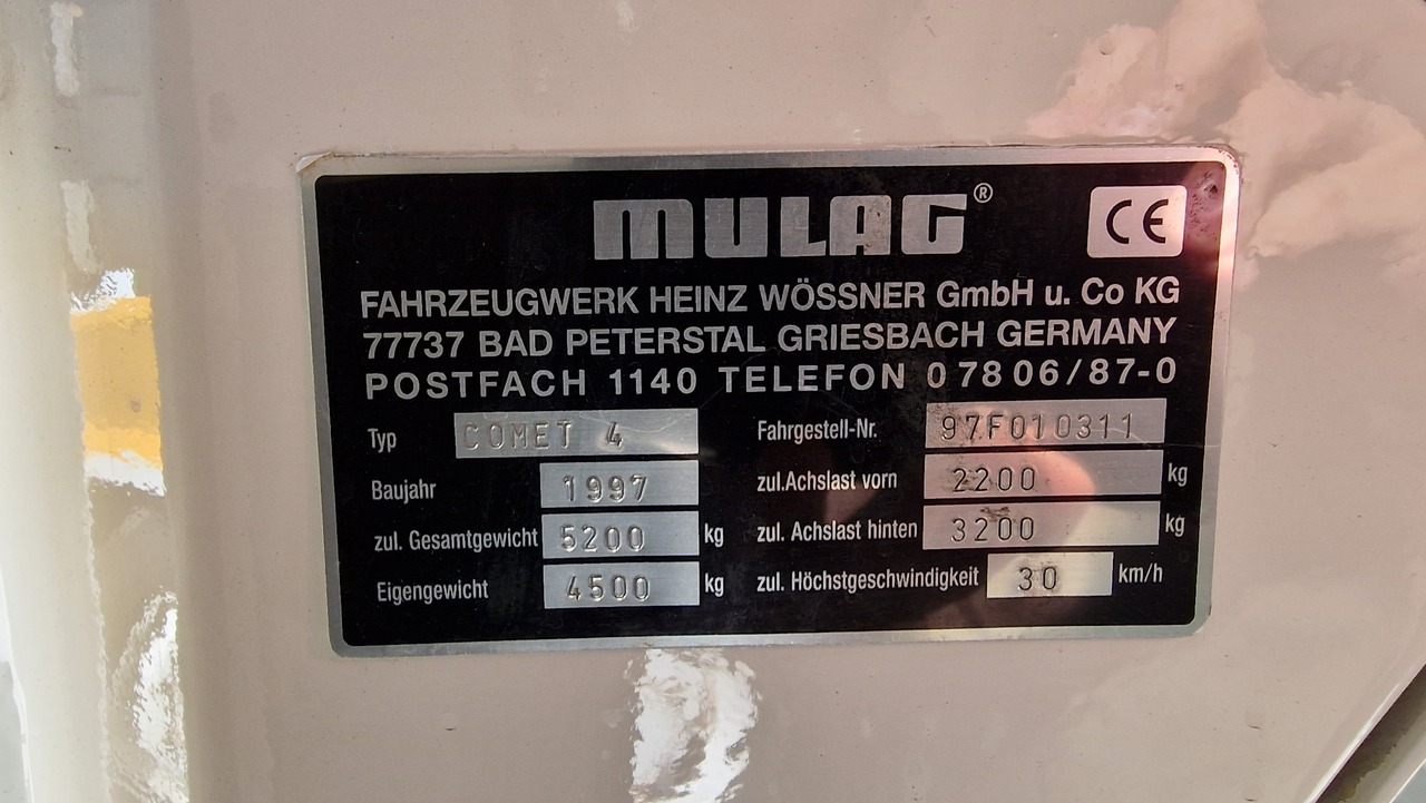 Mulag Comet 4D - Bagagetrekker: afbeelding 3 Mulag Comet 4D - Bagagetrekker: afbeelding 3