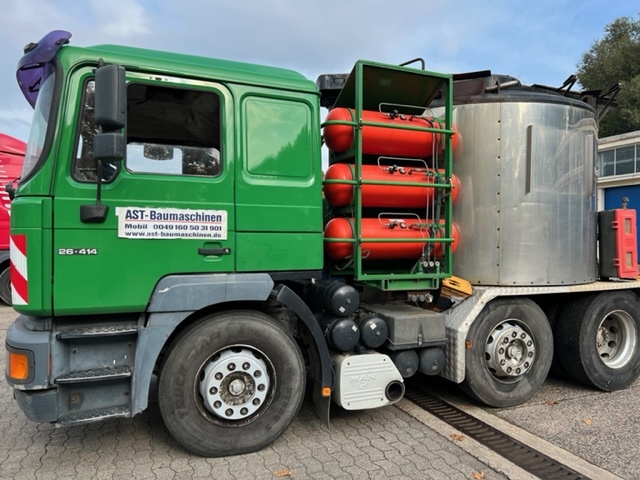 LKW MAN Asphaltkocher Bitumen Mastic mit Isolierung 26.414 - Asfaltmachine: afbeelding 5 LKW MAN Asphaltkocher Bitumen Mastic mit Isolierung 26.414 - Asfaltmachine: afbeelding 5