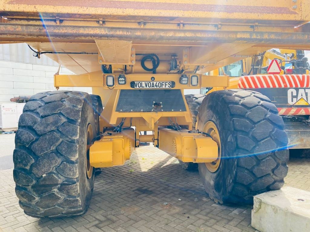 Kiepwagen met knikbesturing Volvo a40F fs: afbeelding 13