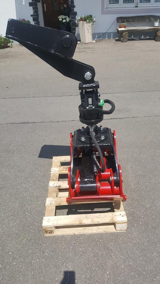 Holzgreifer Holzzangen Forstgreifer Rückezange Minibagger Kubota - Grijper: afbeelding 4 Holzgreifer Holzzangen Forstgreifer Rückezange Minibagger Kubota - Grijper: afbeelding 4