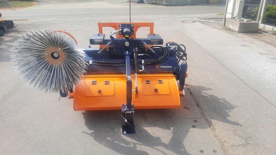 Kehrmaschine 1,2m Schlepper Radlader Hoflader Weidemann Euro - Veeg: afbeelding 2 Kehrmaschine 1,2m Schlepper Radlader Hoflader Weidemann Euro - Veeg: afbeelding 2
