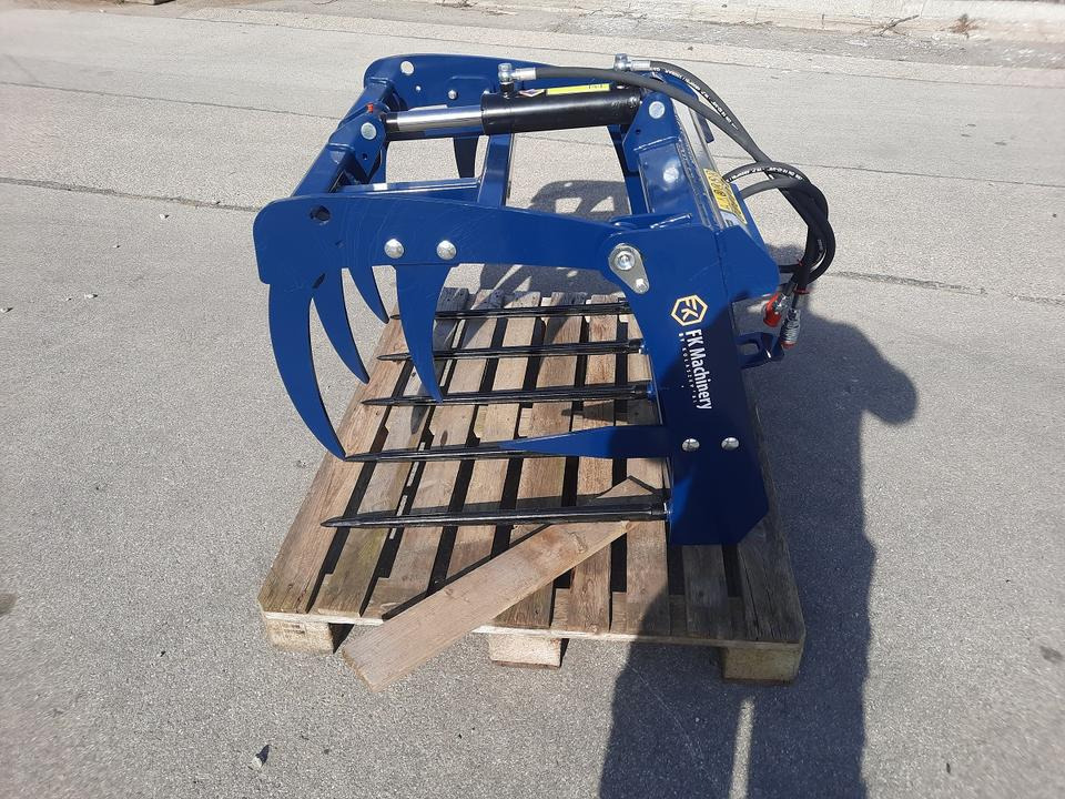 Krokodilgebiss mini Greifschaufel Frontlader Hoflader Euro - Silo materieel: afbeelding 2 Krokodilgebiss mini Greifschaufel Frontlader Hoflader Euro - Silo materieel: afbeelding 2