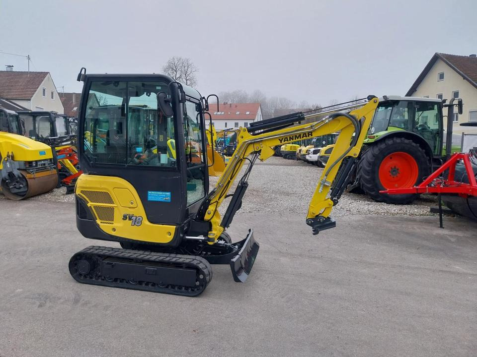 Minibagger Yanmar SV 18 Takeuchi Kettenbagger Bagger - Minigraafmachine: afbeelding 3 Minibagger Yanmar SV 18 Takeuchi Kettenbagger Bagger - Minigraafmachine: afbeelding 3