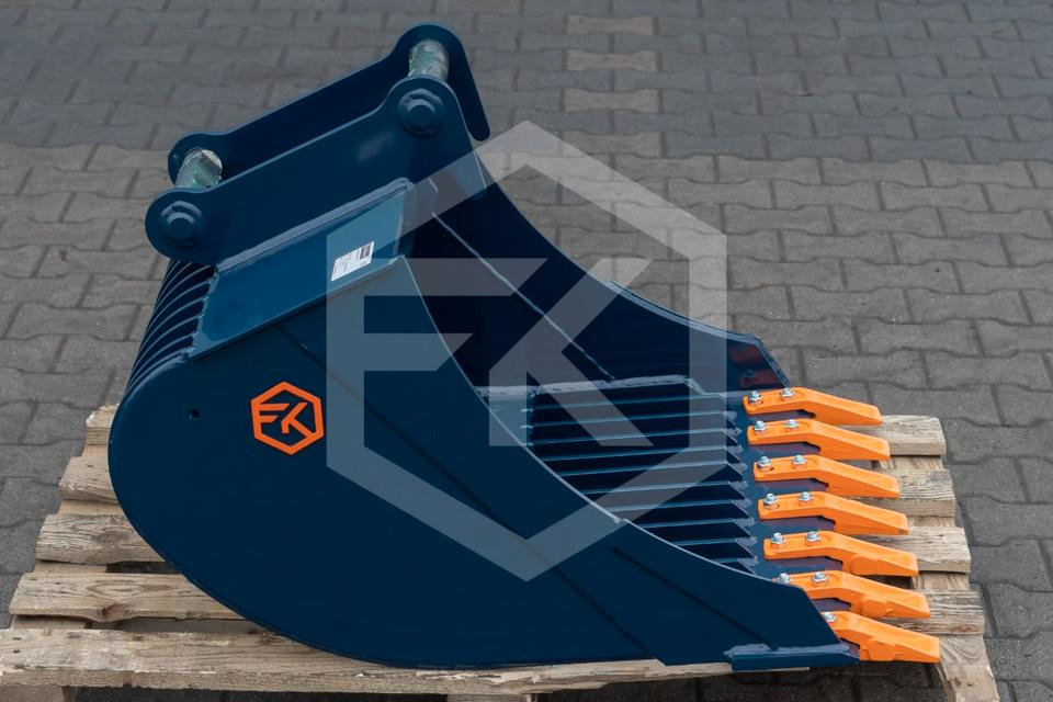 Sieblöffel 2,6 - 3,5 Baggerschaufel Grabenräumlöffel Minibagger - Puinbak voor Minigraafmachine: afbeelding 4 Sieblöffel 2,6 - 3,5 Baggerschaufel Grabenräumlöffel Minibagger - Puinbak voor Minigraafmachine: afbeelding 4