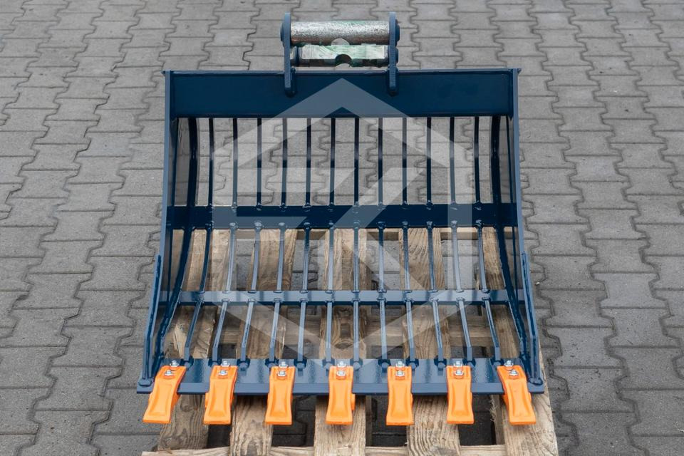 Sieblöffel 2,6 - 3,5 Baggerschaufel Grabenräumlöffel Minibagger - Puinbak voor Minigraafmachine: afbeelding 2 Sieblöffel 2,6 - 3,5 Baggerschaufel Grabenräumlöffel Minibagger - Puinbak voor Minigraafmachine: afbeelding 2