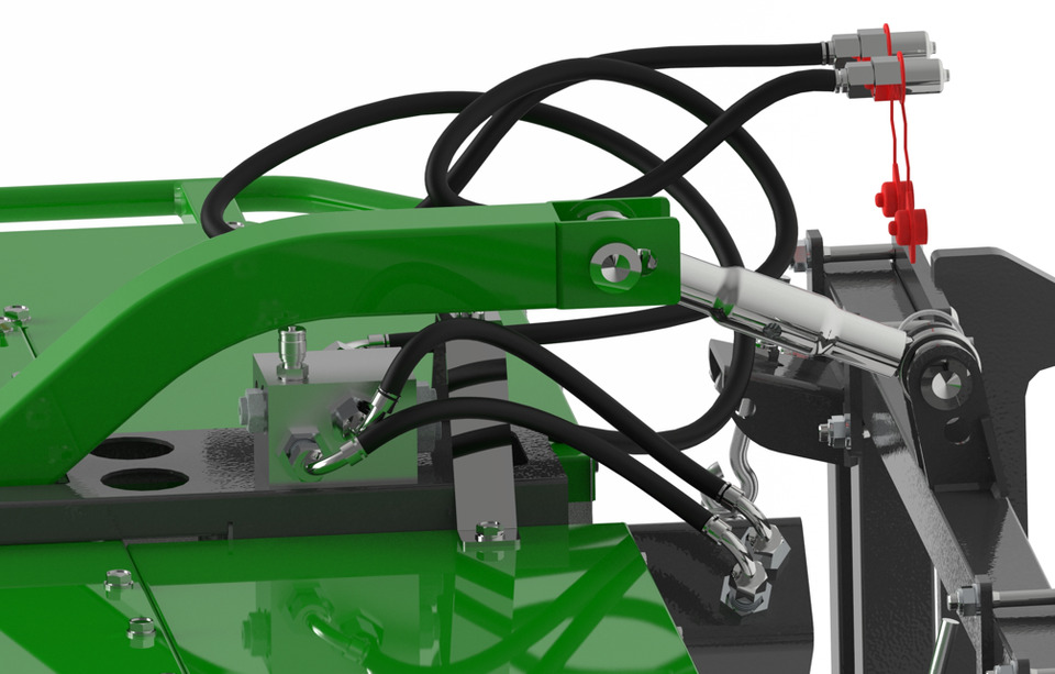 Talex Frontmähwerk Hydraulikantrieb Hoflader Radlader Teleskoplad - Maaimachine: afbeelding 5 Talex Frontmähwerk Hydraulikantrieb Hoflader Radlader Teleskoplad - Maaimachine: afbeelding 5