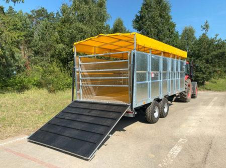 Viehanhänger Tandem Viehwagen Viehtransporter Anhänger - Veewagen aanhangwagen: afbeelding 4 Viehanhänger Tandem Viehwagen Viehtransporter Anhänger - Veewagen aanhangwagen: afbeelding 4