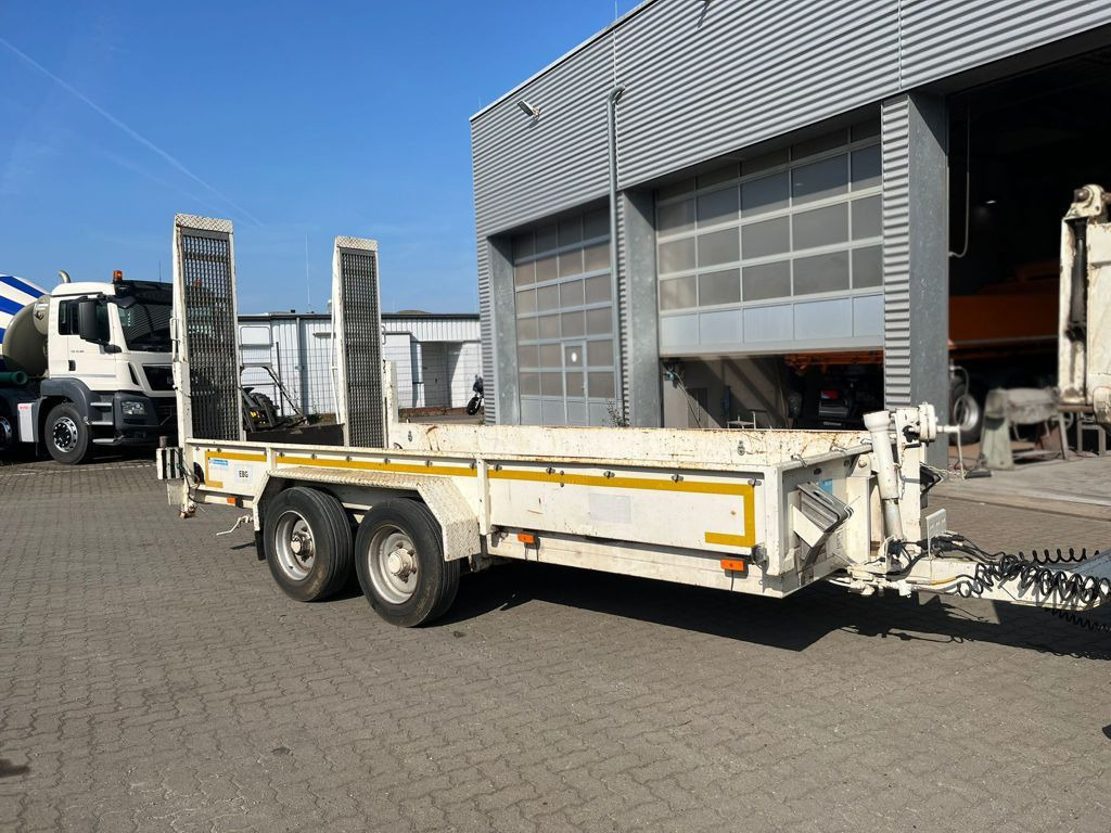 Dieplader aanhangwagen Blomenröhr Tandemtieflader 554/8900 Tiefladeranhänger Rampe: afbeelding 1