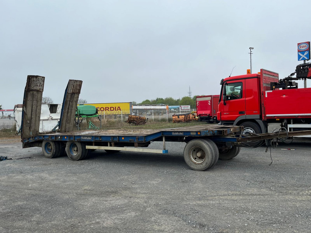 GOLDHOFER Tieflader TU 3-24 80 Tiefladeranhänger Rampen - Dieplader aanhangwagen: afbeelding 2 GOLDHOFER Tieflader TU 3-24 80 Tiefladeranhänger Rampen - Dieplader aanhangwagen: afbeelding 2