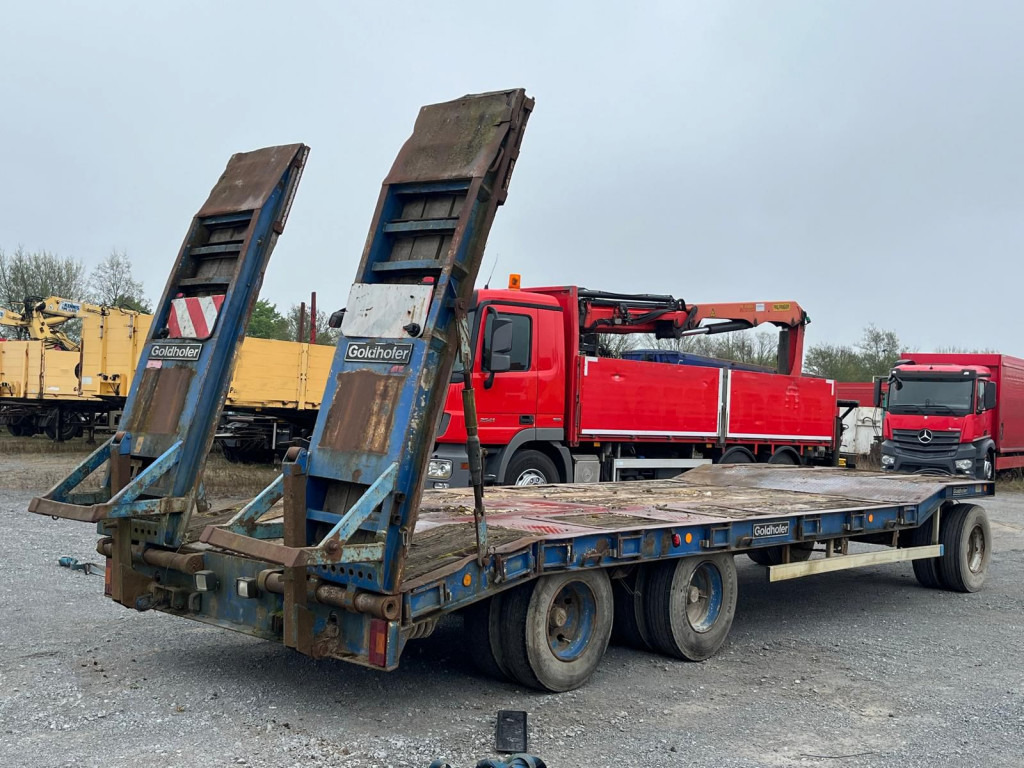GOLDHOFER Tieflader TU 3-24 80 Tiefladeranhänger Rampen - Dieplader aanhangwagen: afbeelding 4 GOLDHOFER Tieflader TU 3-24 80 Tiefladeranhänger Rampen - Dieplader aanhangwagen: afbeelding 4