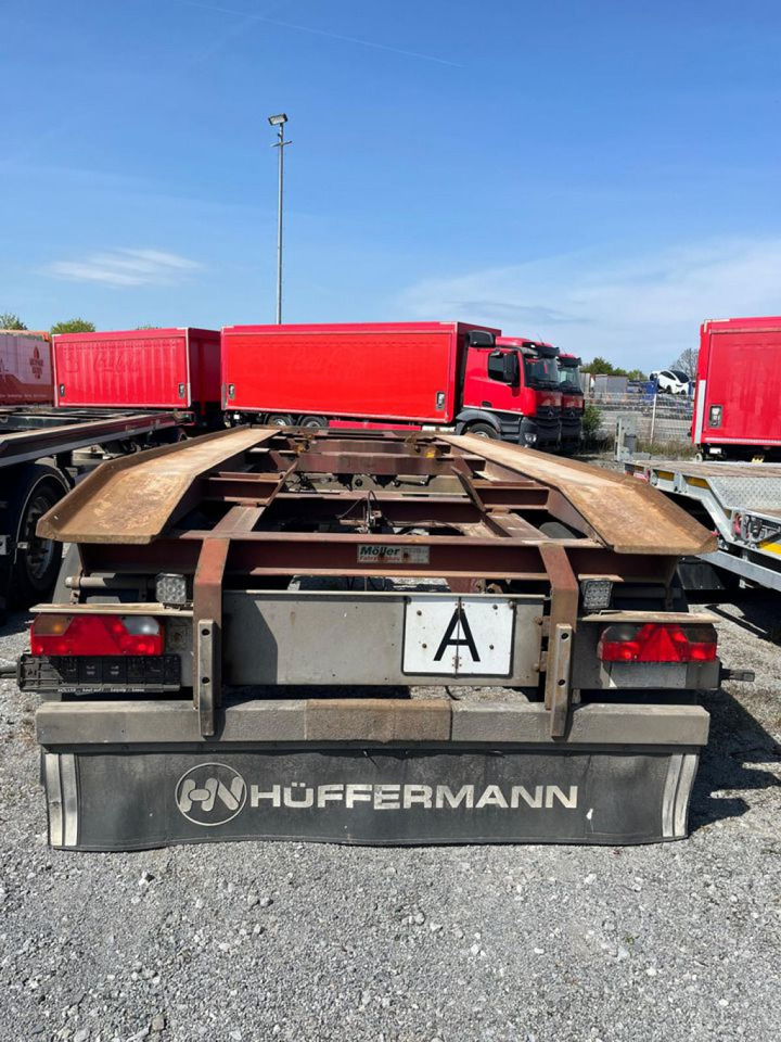 HUEFFERMANN 2-achs Abrollanhänger HAR 18.70 Containeranhänger - Haakarm/ Portaalarm aanhanger: afbeelding 5 HUEFFERMANN 2-achs Abrollanhänger HAR 18.70 Containeranhänger - Haakarm/ Portaalarm aanhanger: afbeelding 5