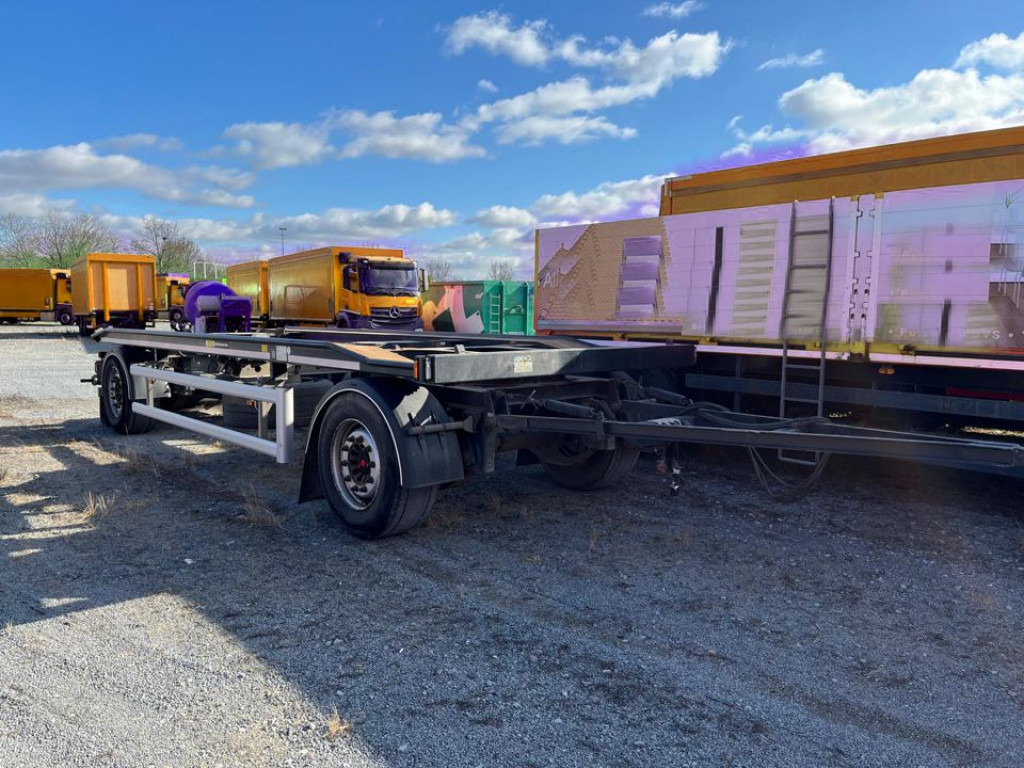 HUEFFERMANN 2-achs Abrollanhänger HAR 18.70 Containeranhänger - Haakarm/ Portaalarm aanhanger: afbeelding 2 HUEFFERMANN 2-achs Abrollanhänger HAR 18.70 Containeranhänger - Haakarm/ Portaalarm aanhanger: afbeelding 2