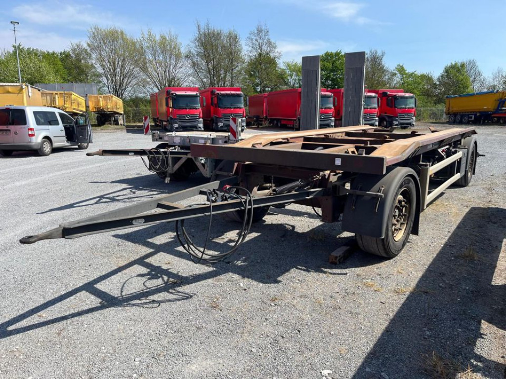 HUEFFERMANN 2-achs Abrollanhänger HAR 18.70 Containeranhänger - Haakarm/ Portaalarm aanhanger: afbeelding 3 HUEFFERMANN 2-achs Abrollanhänger HAR 18.70 Containeranhänger - Haakarm/ Portaalarm aanhanger: afbeelding 3