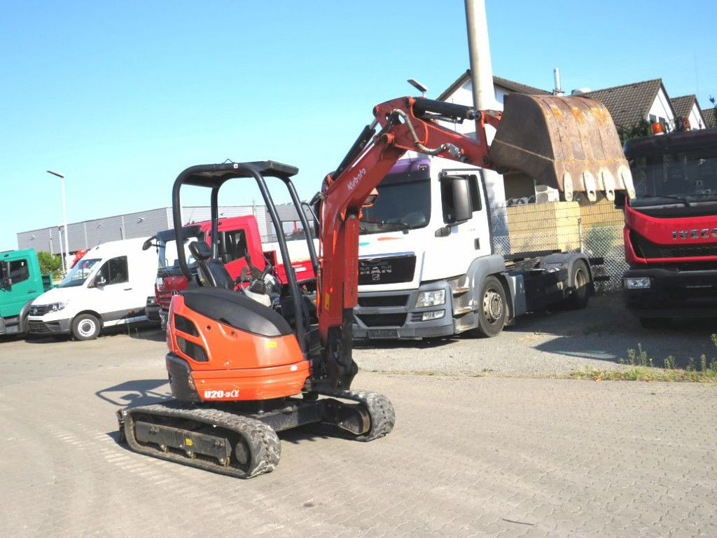 Kubota Minibagger U 20 - 3 Minibagger Kurzheck - Minigraafmachine: afbeelding 2 Kubota Minibagger U 20 - 3 Minibagger Kurzheck - Minigraafmachine: afbeelding 2