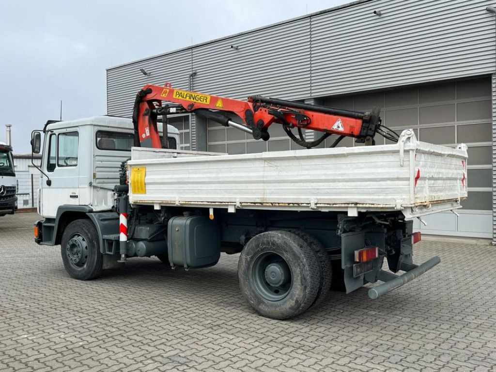 MAN F90 18.232 FK 2-Achs Kipper Kran Palf. PK 8000 - Kipper vrachtwagen, Kraanwagen: afbeelding 3 MAN F90 18.232 FK 2-Achs Kipper Kran Palf. PK 8000 - Kipper vrachtwagen, Kraanwagen: afbeelding 3