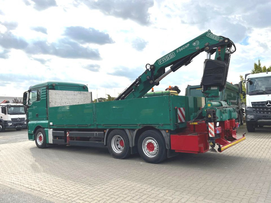MAN MAN TG-X Pritsche Heckkran 26.440 6x2-2 BL Fassi 360 36m/to, Lenk Lift - Vrachtwagen met open laadbak, Kraanwagen: afbeelding 4 MAN MAN TG-X Pritsche Heckkran 26.440 6x2-2 BL Fassi 360 36m/to, Lenk Lift - Vrachtwagen met open laadbak, Kraanwagen: afbeelding 4