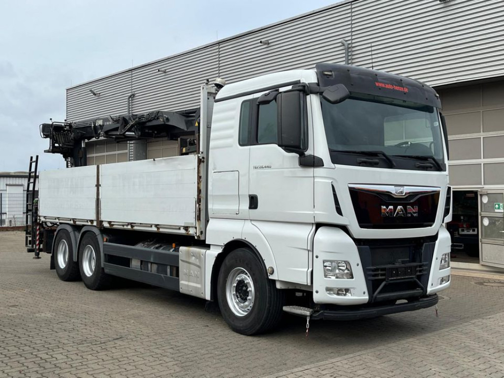 MAN MAN TG-X Pritsche Heckkran 26.440 6x4 Hiab XS 166 - Vrachtwagen met open laadbak, Kraanwagen: afbeelding 2 MAN MAN TG-X Pritsche Heckkran 26.440 6x4 Hiab XS 166 - Vrachtwagen met open laadbak, Kraanwagen: afbeelding 2