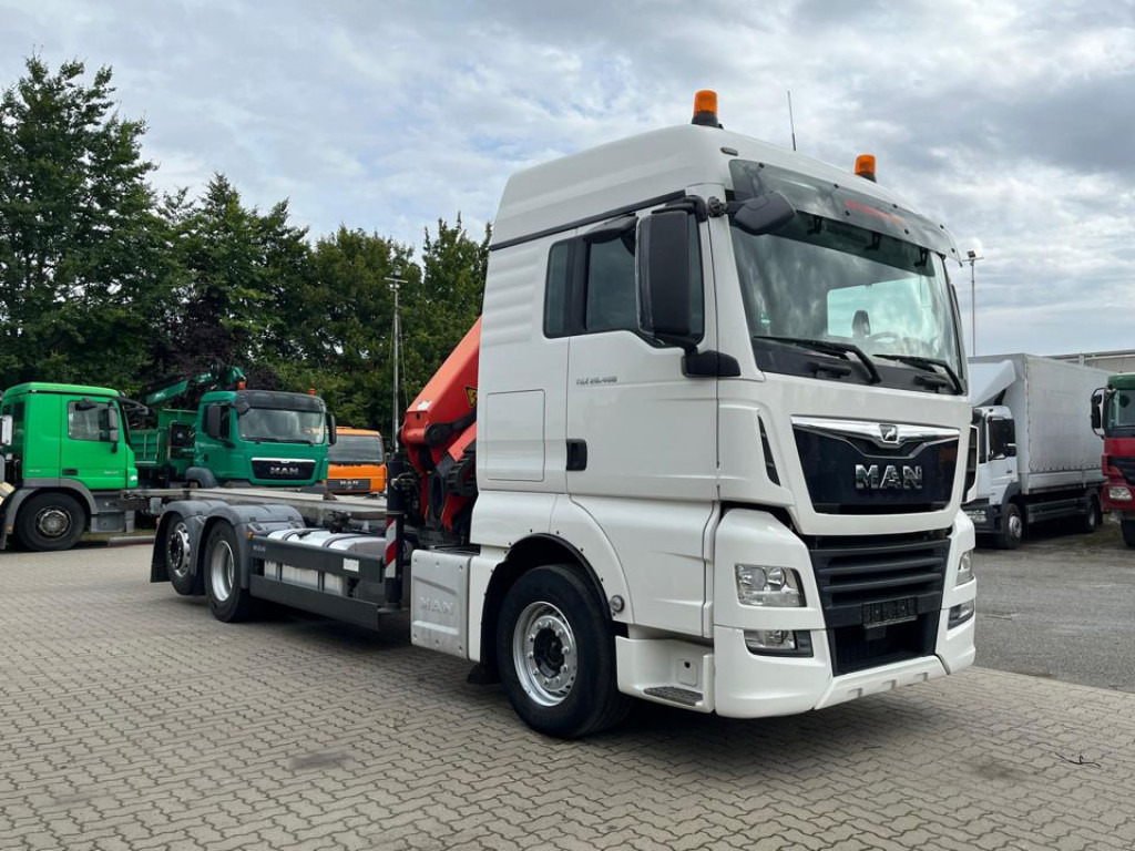 MAN MAN TG-X Pritsche Kran 26.460 6x2-2 BL PK 24.001/Funk Lenk - Vrachtwagen met open laadbak, Kraanwagen: afbeelding 2 MAN MAN TG-X Pritsche Kran 26.460 6x2-2 BL PK 24.001/Funk Lenk - Vrachtwagen met open laadbak, Kraanwagen: afbeelding 2