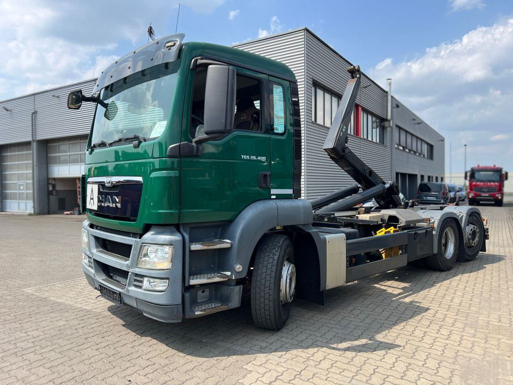 MAN TG-S 26.400 6x2-2 BL Abrollkipper org. nur237TKM - Haakarmsysteem vrachtwagen: afbeelding 1 MAN TG-S 26.400 6x2-2 BL Abrollkipper org. nur237TKM - Haakarmsysteem vrachtwagen: afbeelding 1