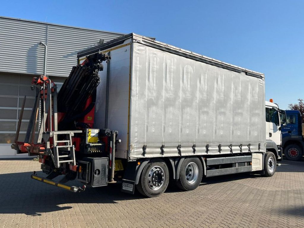 MAN TG-S 26.400 6x2-2 BL Pritsche Heckkran 5xhydr.Au - Kraanwagen: afbeelding 4 MAN TG-S 26.400 6x2-2 BL Pritsche Heckkran 5xhydr.Au - Kraanwagen: afbeelding 4