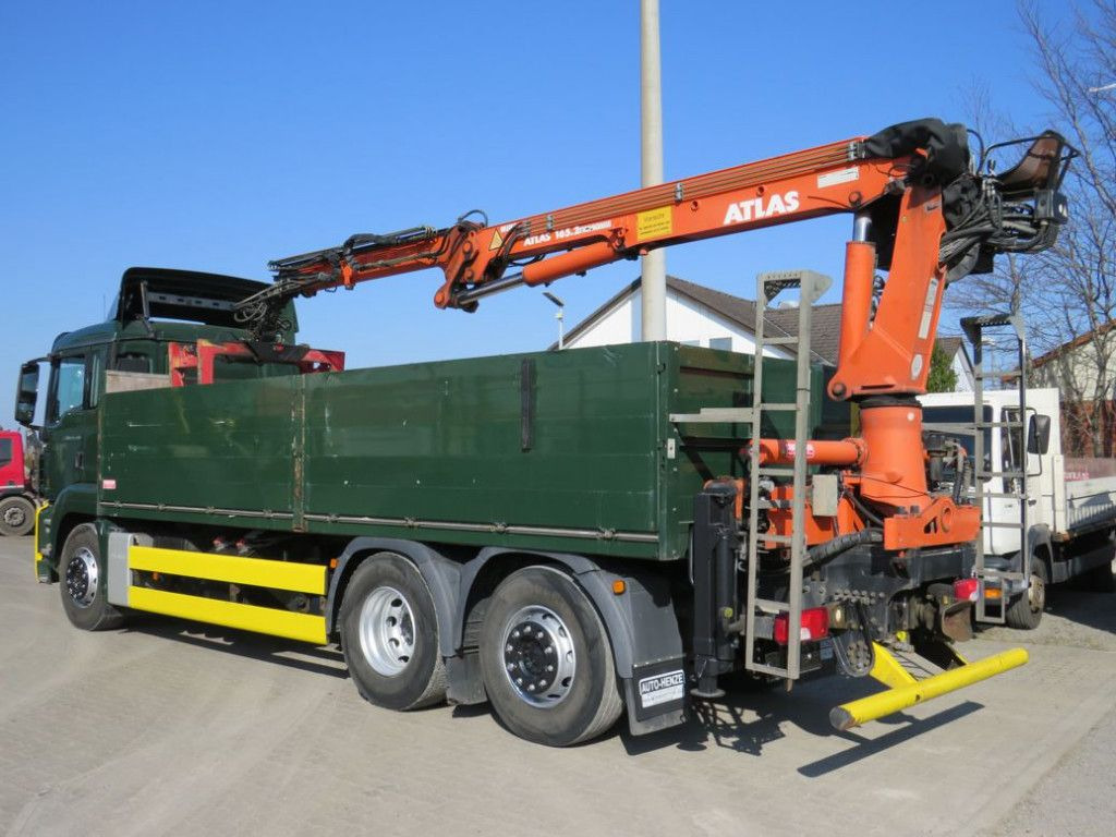 MAN TG-S 26.400 6x2-2 BL Pritsche Heckkran Atlas 165 - Vrachtwagen met open laadbak, Kraanwagen: afbeelding 3 MAN TG-S 26.400 6x2-2 BL Pritsche Heckkran Atlas 165 - Vrachtwagen met open laadbak, Kraanwagen: afbeelding 3