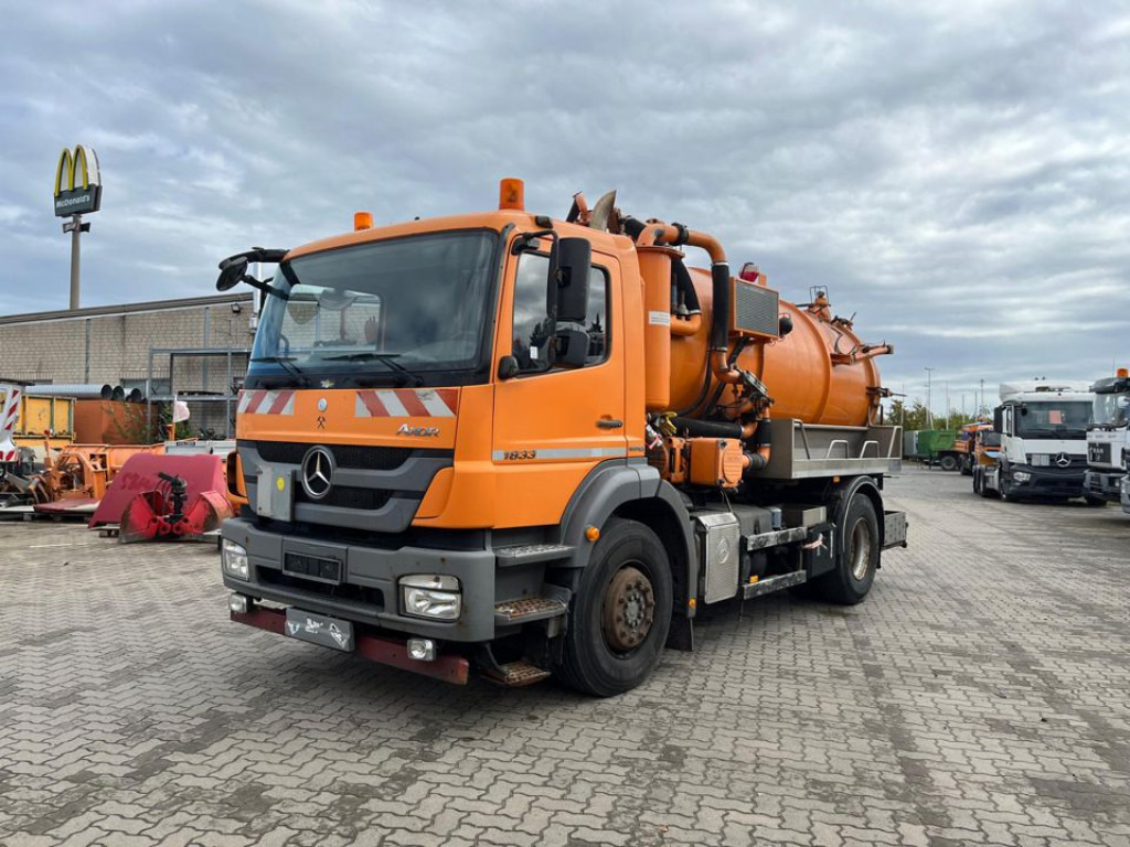 MERCEDES-BENZ Axor 1833 L Saug + Spülwagen Tollense - Vacuümwagen: afbeelding 1 MERCEDES-BENZ Axor 1833 L Saug + Spülwagen Tollense - Vacuümwagen: afbeelding 1