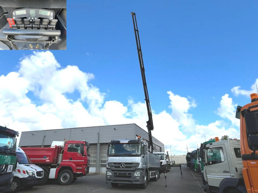 MERCEDES-BENZ Mercedes-Benz Actros Pritsche Heckkran 2546 L 6x2 Hiab 288 6xhyd - Vrachtwagen met open laadbak, Kraanwagen: afbeelding 4 MERCEDES-BENZ Mercedes-Benz Actros Pritsche Heckkran 2546 L 6x2 Hiab 288 6xhyd - Vrachtwagen met open laadbak, Kraanwagen: afbeelding 4