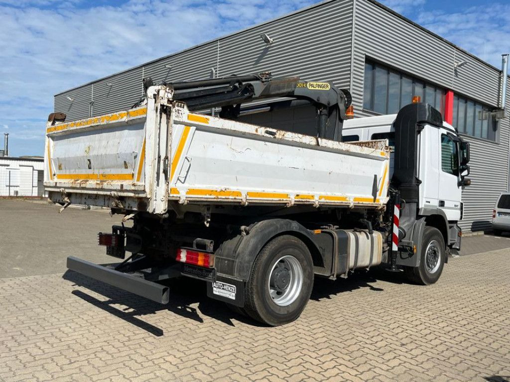 Mercedes-Benz Actros 1841 K 2-Achs Kipper Kran Funk/2xhydr+Gre - Kipper vrachtwagen, Kraanwagen: afbeelding 4 Mercedes-Benz Actros 1841 K 2-Achs Kipper Kran Funk/2xhydr+Gre - Kipper vrachtwagen, Kraanwagen: afbeelding 4