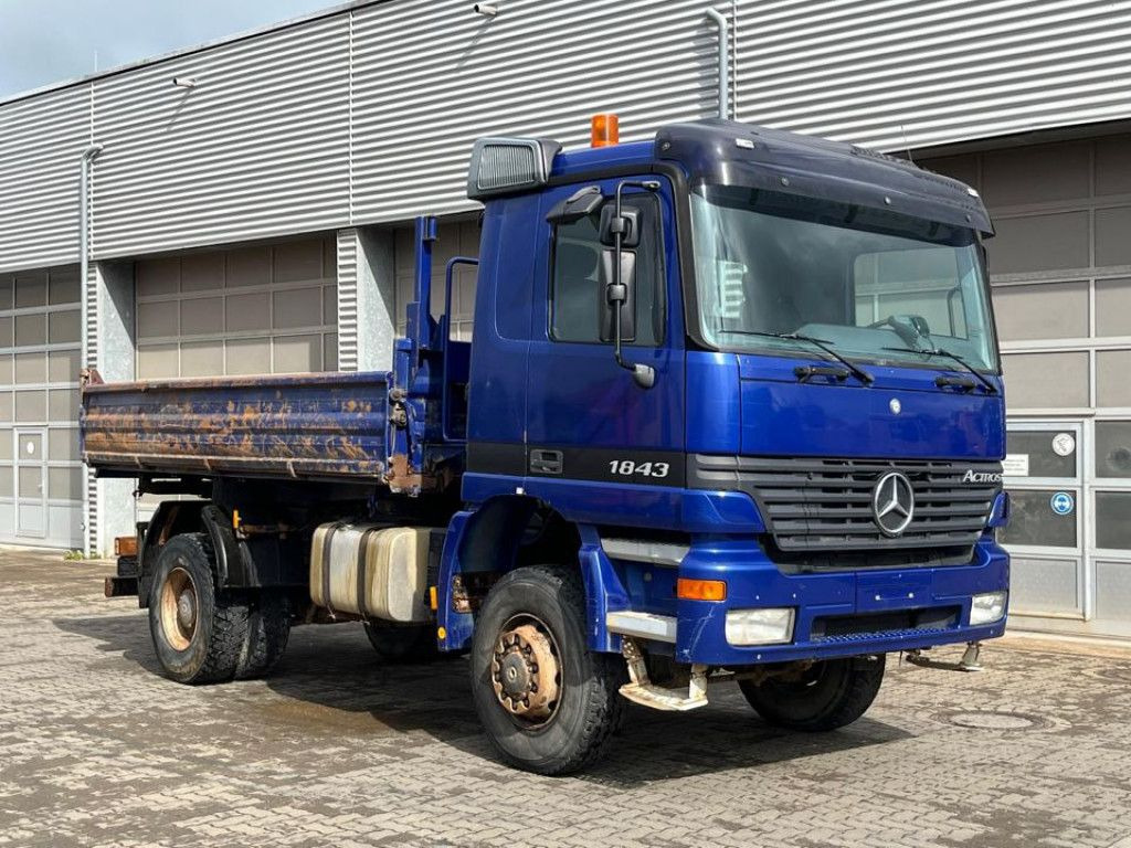 Mercedes-Benz Actros 1843 AK 2-Achs Allradkipper Meiller - Kipper vrachtwagen: afbeelding 2 Mercedes-Benz Actros 1843 AK 2-Achs Allradkipper Meiller - Kipper vrachtwagen: afbeelding 2