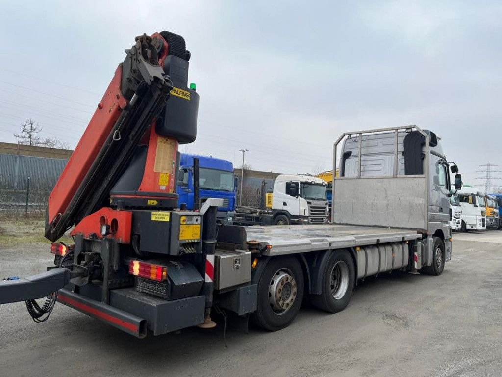 Mercedes-Benz Actros 2541 Pritsche Heckkran Palfinger PK 34002 - Kraanwagen, Vrachtwagen met open laadbak: afbeelding 4 Mercedes-Benz Actros 2541 Pritsche Heckkran Palfinger PK 34002 - Kraanwagen, Vrachtwagen met open laadbak: afbeelding 4