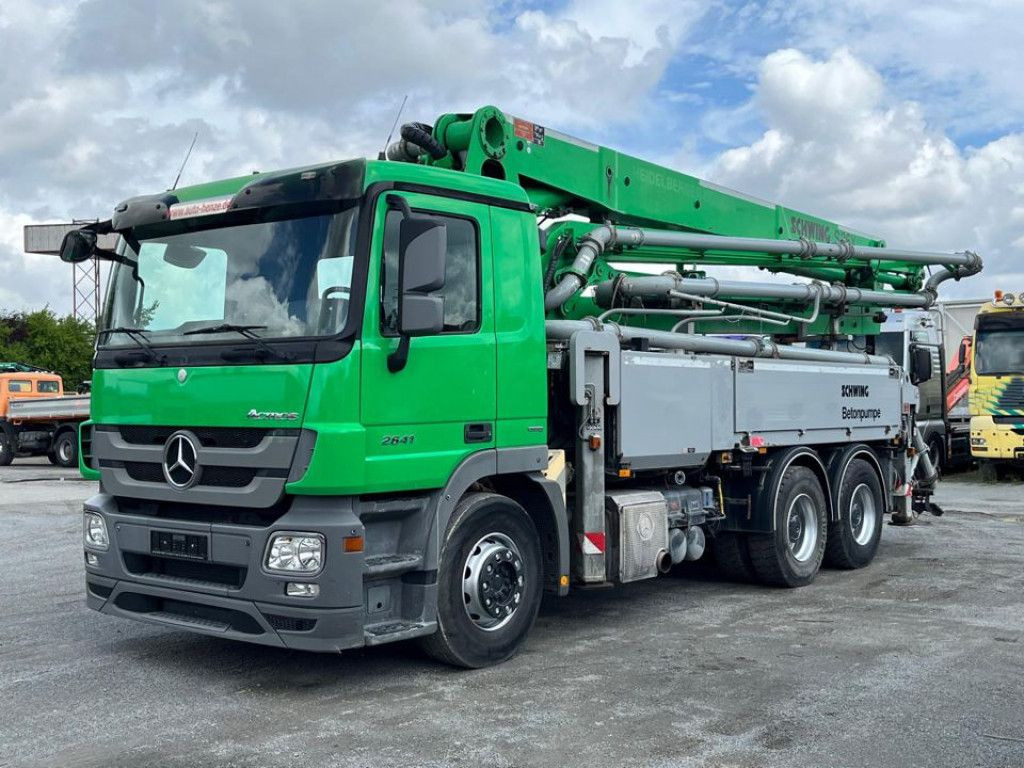 Mercedes-Benz Actros 2641 6x4 Betonpumpe Schwing S 36 X nur 2 - Betonpomp: afbeelding 2 Mercedes-Benz Actros 2641 6x4 Betonpumpe Schwing S 36 X nur 2 - Betonpomp: afbeelding 2