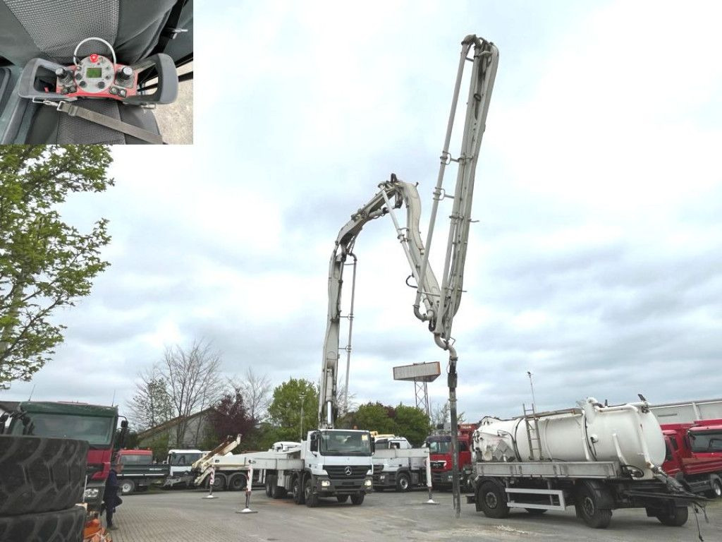 Mercedes-Benz Actros 3241 B 8x4 Betonpumpe Putzmeister 42m - Betonpomp: afbeelding 1 Mercedes-Benz Actros 3241 B 8x4 Betonpumpe Putzmeister 42m - Betonpomp: afbeelding 1