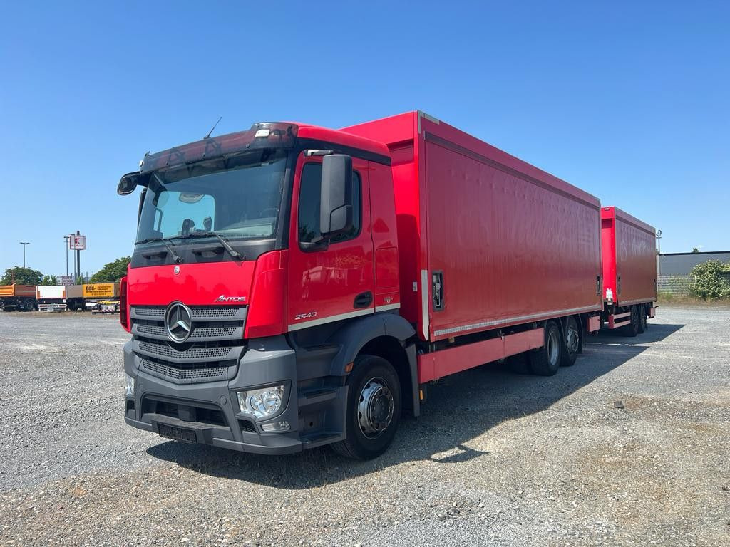 Mercedes-Benz Antos 2540 L 6x2 Pritsche LBW Coca Cola, 8,2m Ge - Schuifzeilen vrachtwagen: afbeelding 1 Mercedes-Benz Antos 2540 L 6x2 Pritsche LBW Coca Cola, 8,2m Ge - Schuifzeilen vrachtwagen: afbeelding 1