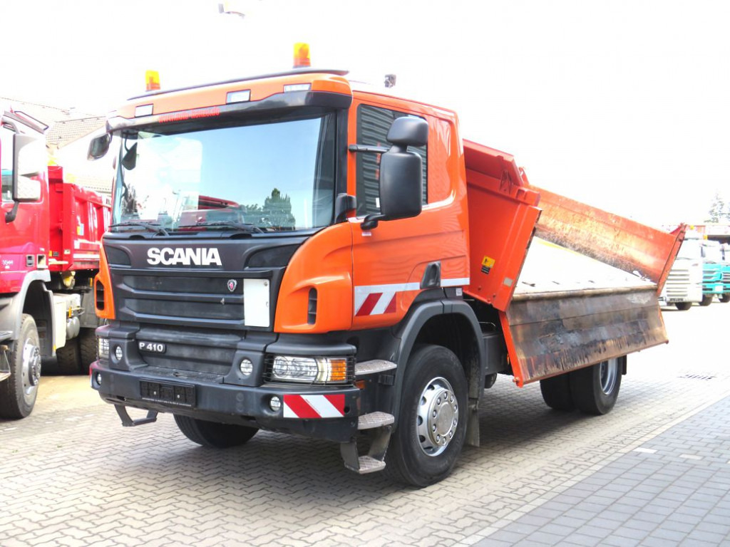 SCANIA (S) P 410 4x2 2-Achs Kipper Meiller Bordmatik - Kipper vrachtwagen: afbeelding 1 SCANIA (S) P 410 4x2 2-Achs Kipper Meiller Bordmatik - Kipper vrachtwagen: afbeelding 1