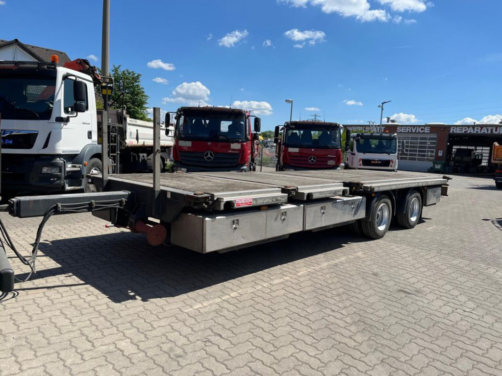 STEHMANN ZZW 16 Spezialanhänger ausziehbar 8850-10535 - Open/ Plateau aanhangwagen: afbeelding 1 STEHMANN ZZW 16 Spezialanhänger ausziehbar 8850-10535 - Open/ Plateau aanhangwagen: afbeelding 1
