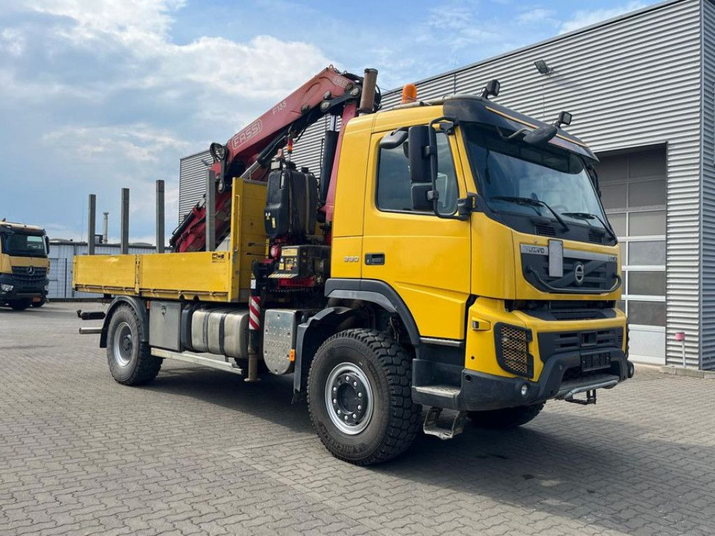 Volvo FM 330 4x4 Pritsche Kran Singelreifen Funkfernbe - Vrachtwagen met open laadbak, Kraanwagen: afbeelding 2 Volvo FM 330 4x4 Pritsche Kran Singelreifen Funkfernbe - Vrachtwagen met open laadbak, Kraanwagen: afbeelding 2