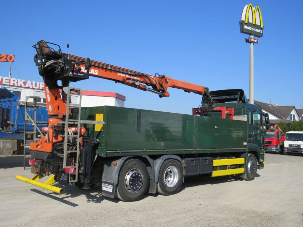 MAN TG-S 26.400 6x2-2 BL Pritsche Heckkran Atlas 165 - Vrachtwagen, Kraanwagen: afbeelding 4 MAN TG-S 26.400 6x2-2 BL Pritsche Heckkran Atlas 165 - Vrachtwagen, Kraanwagen: afbeelding 4