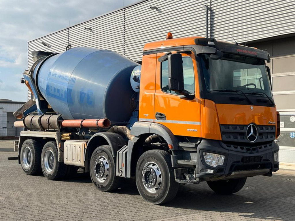 MERCEDES-BENZ Arocs 3236 8x4 Betonmischer Deutsch Top AP Achsen - Vrachtwagen: afbeelding 4 MERCEDES-BENZ Arocs 3236 8x4 Betonmischer Deutsch Top AP Achsen - Vrachtwagen: afbeelding 4