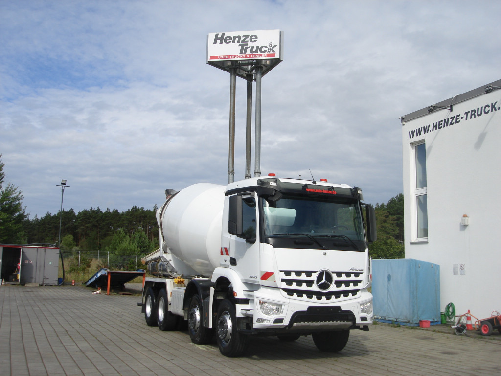MERCEDES-BENZ Arocs 3240 B 8x4 Betonmischer Deutsch Top AP Achsen - Vrachtwagen: afbeelding 1 MERCEDES-BENZ Arocs 3240 B 8x4 Betonmischer Deutsch Top AP Achsen - Vrachtwagen: afbeelding 1