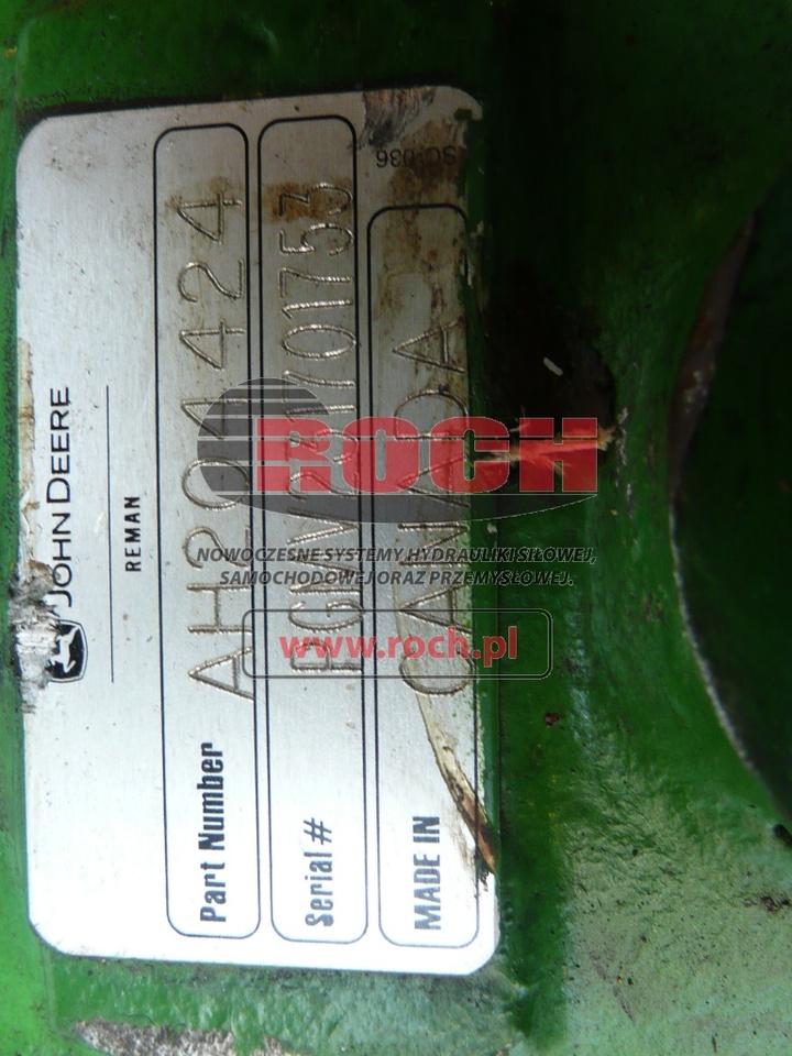 JOHN DEERE AH204424 - Hydromotor: afbeelding 2 JOHN DEERE AH204424 - Hydromotor: afbeelding 2