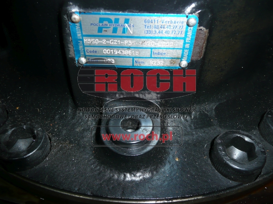 POCLAIN MS50-2-G21-P35-1320-0000 0019438619 9232 - Hydromotor voor Vliegtuigtrekker: afbeelding 2 POCLAIN MS50-2-G21-P35-1320-0000 0019438619 9232 - Hydromotor voor Vliegtuigtrekker: afbeelding 2