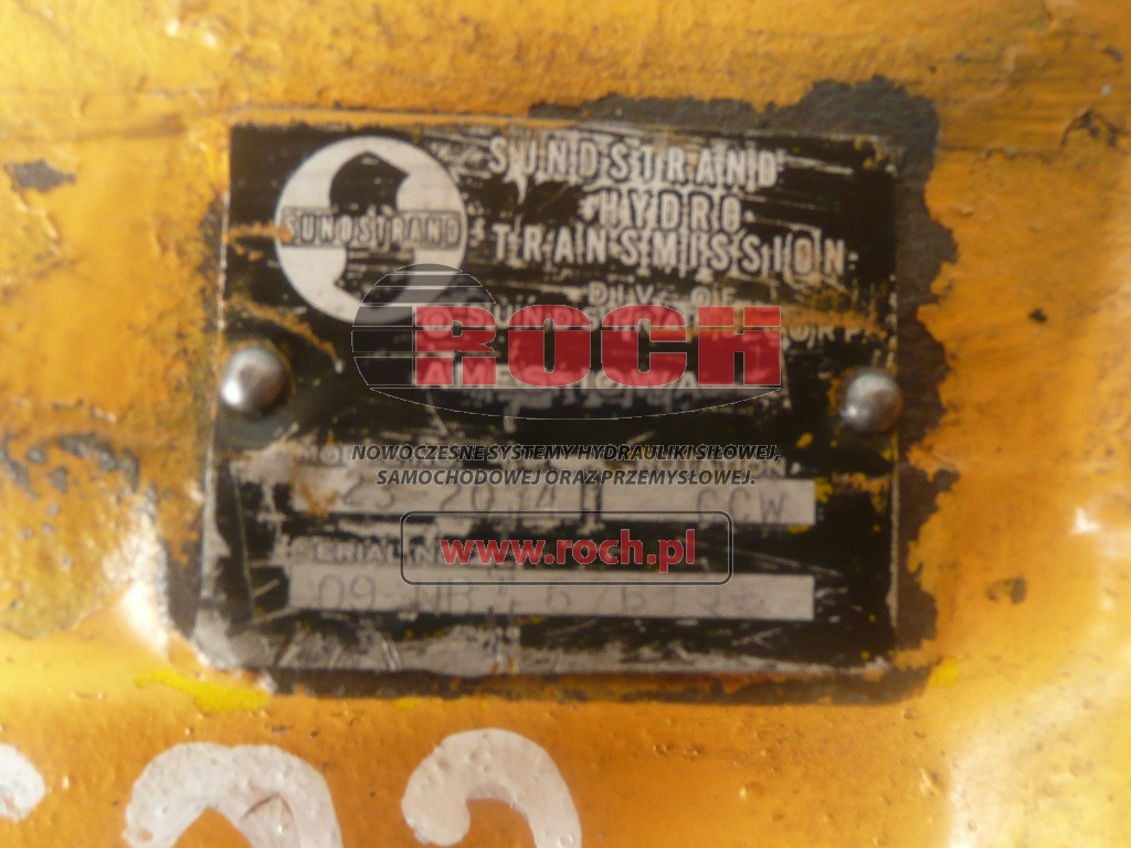 SUNDSTRAND HYDRO 23-2034 CCW 09-NB 6761 - Hydraulische pomp: afbeelding 1 SUNDSTRAND HYDRO 23-2034 CCW 09-NB 6761 - Hydraulische pomp: afbeelding 1