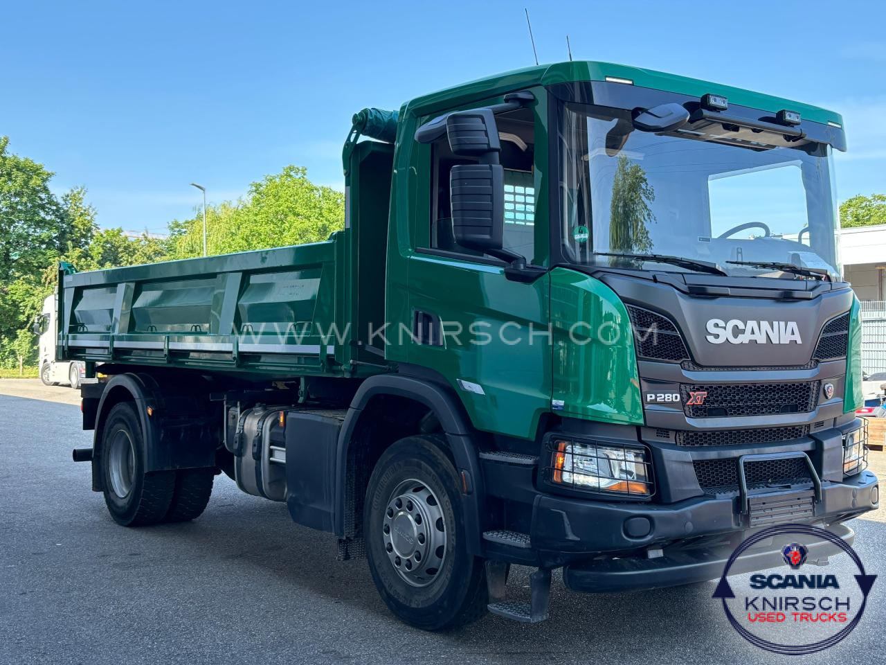 SCANIA P280B4x2HZ 3-Seiten Kipper / Bordmatic / HYVA - Kipper vrachtwagen: afbeelding 1 SCANIA P280B4x2HZ 3-Seiten Kipper / Bordmatic / HYVA - Kipper vrachtwagen: afbeelding 1